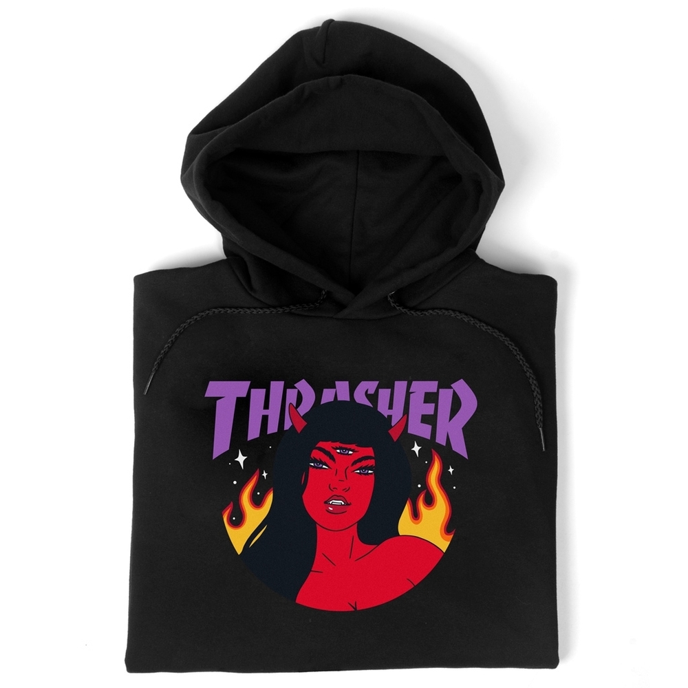 Roja Logo Hood (Black)